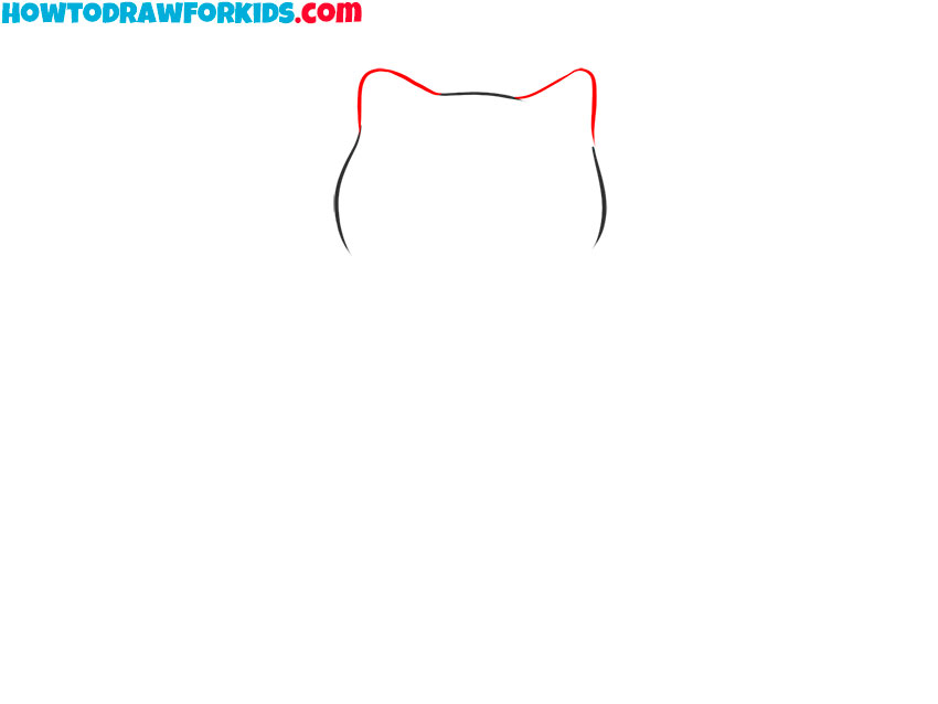 how to draw snorlax from pokemon