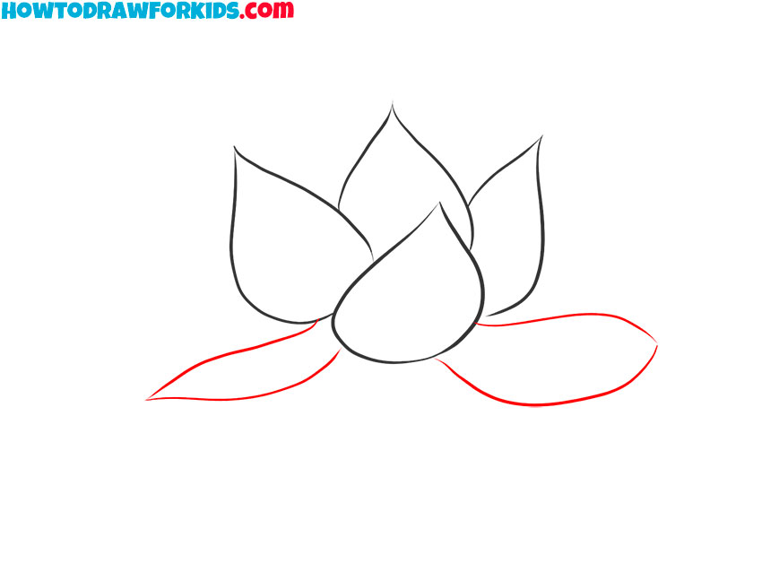 How To Draw A Lotus Flower: A Step-by-Step Guide | by Easy Draw For Kids |  Sep, 2023 | Medium