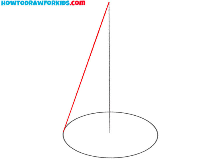 How to Draw a Cone Easy Drawing Tutorial For Kids