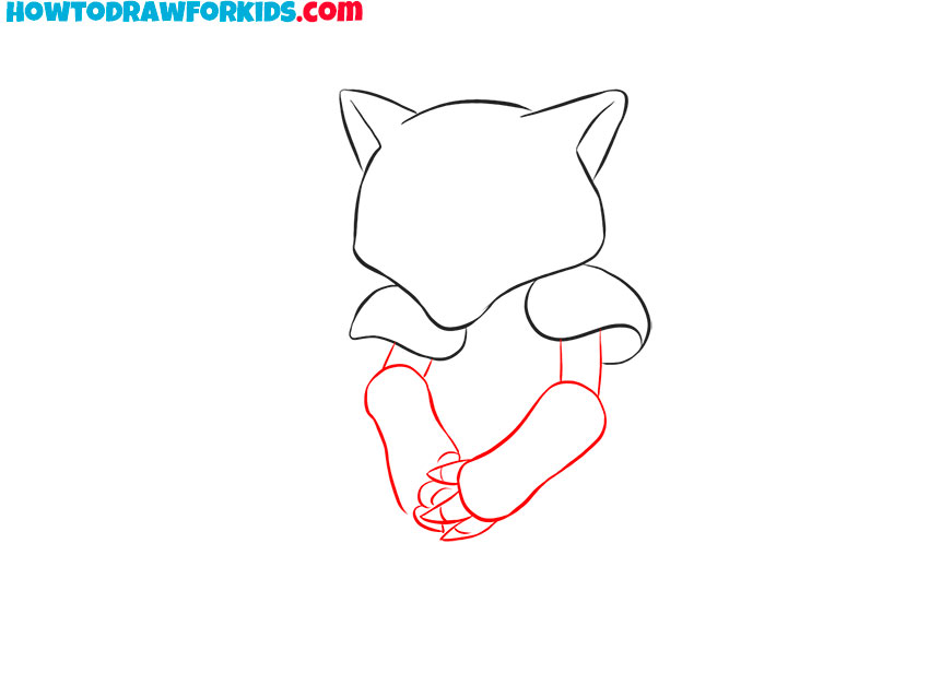 how to draw abra for kids