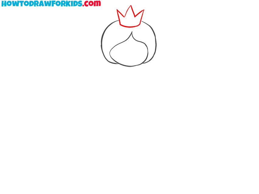 how to draw an easy cartoon princess