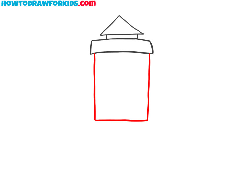 how to draw an easy lantern