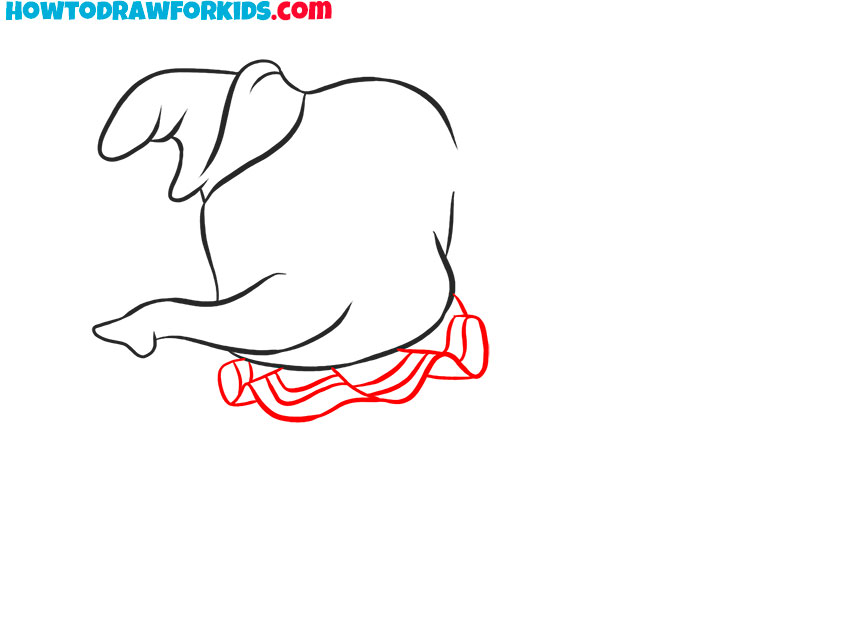 how to draw dumbo the elephant