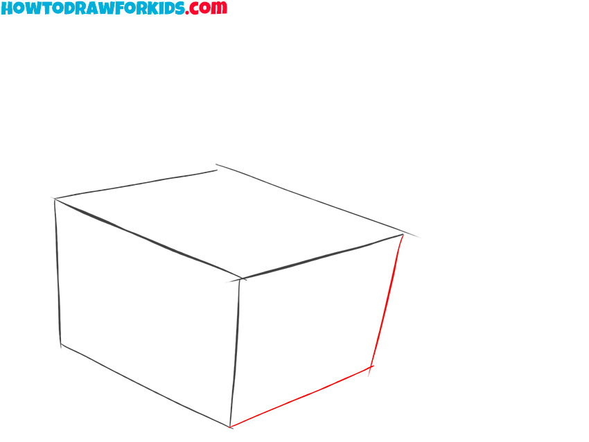 treasure chest drawing for kids