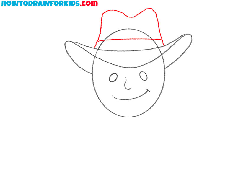 cowboy drawing cartoon