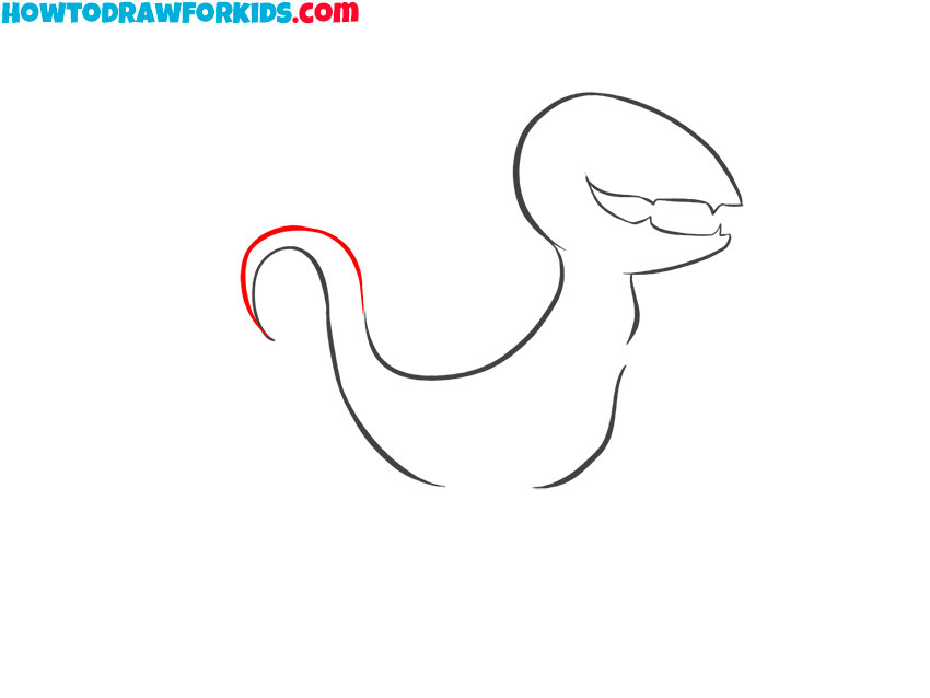 how to draw a baby raptor
