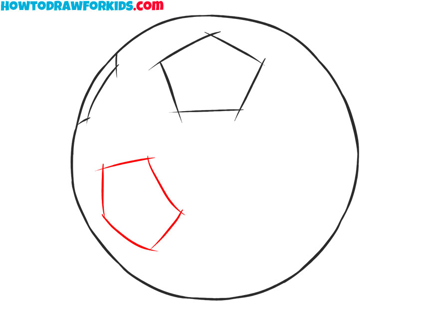 how to draw a ball for kindergarten