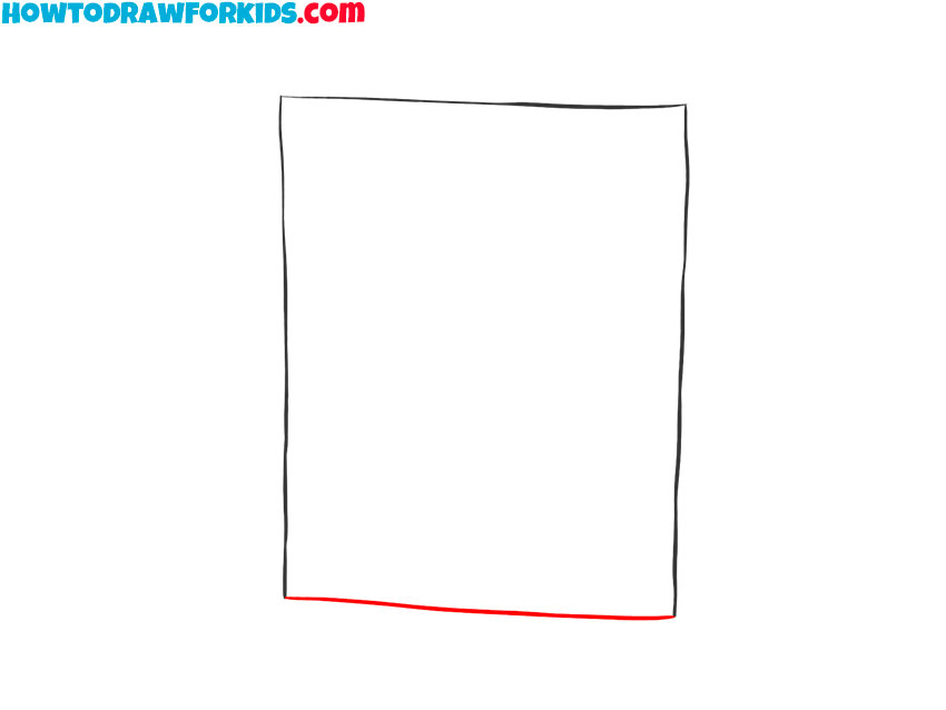 how to draw a birthday card easy