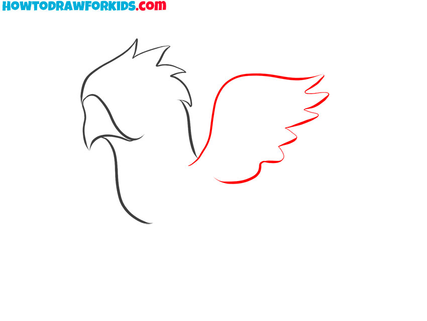 how to draw a griffin from ark