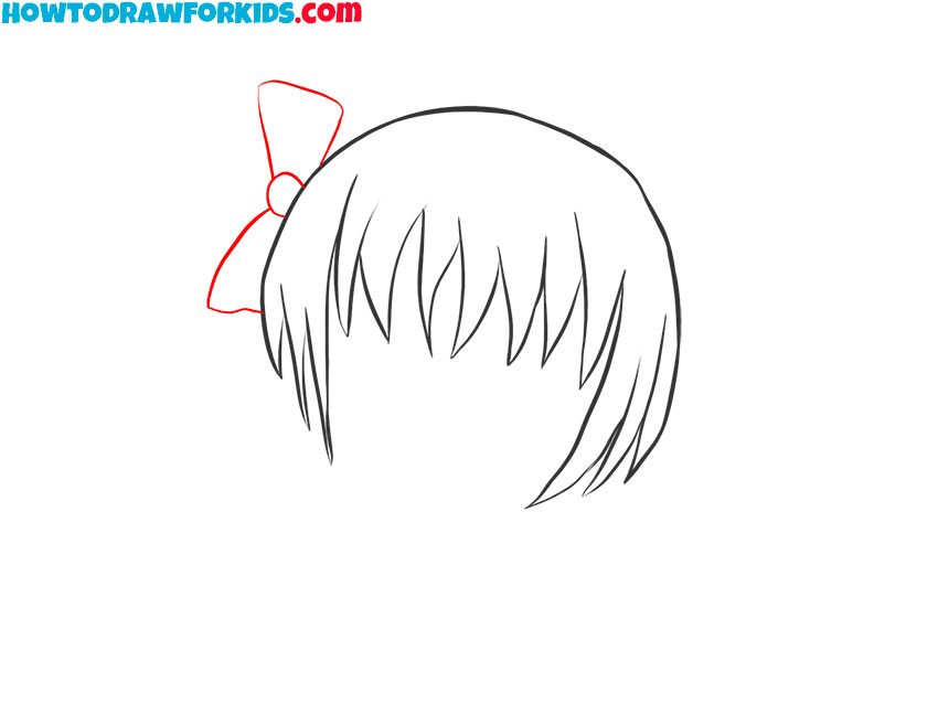 how to draw manga hair girl