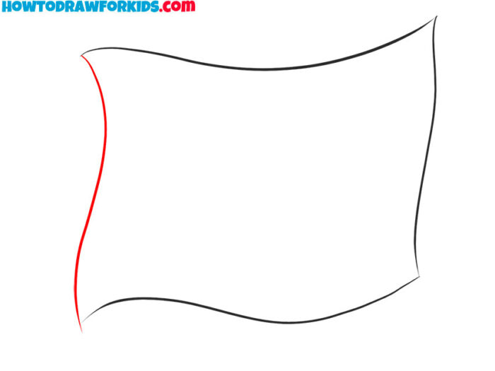 How to Draw The Mexican Flag Easy Drawing Tutorial For Kids