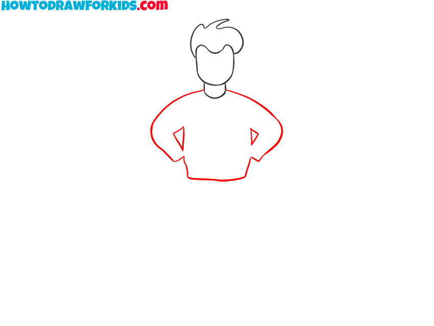 simple drawing of person