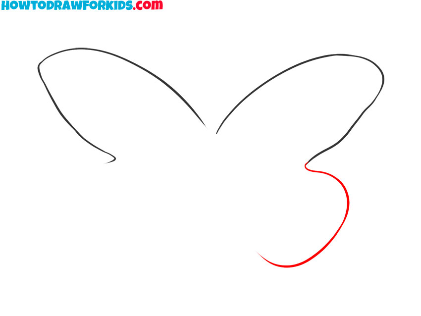 fairy wings drawing step by step