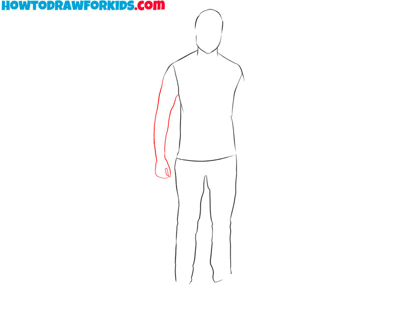 how to draw a person for beginners