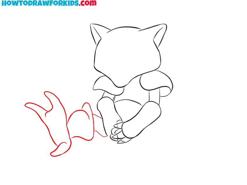 how to draw abra for beginners