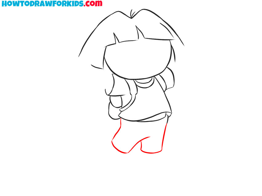 how to draw dora characters