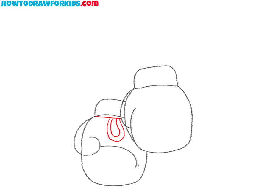 how to draw realistic boxing gloves