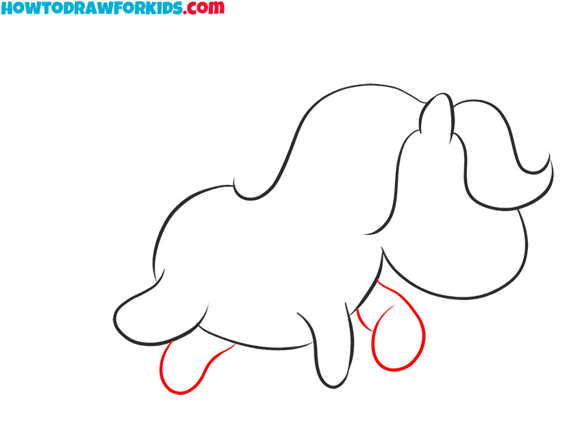 how to draw a baby pegasus