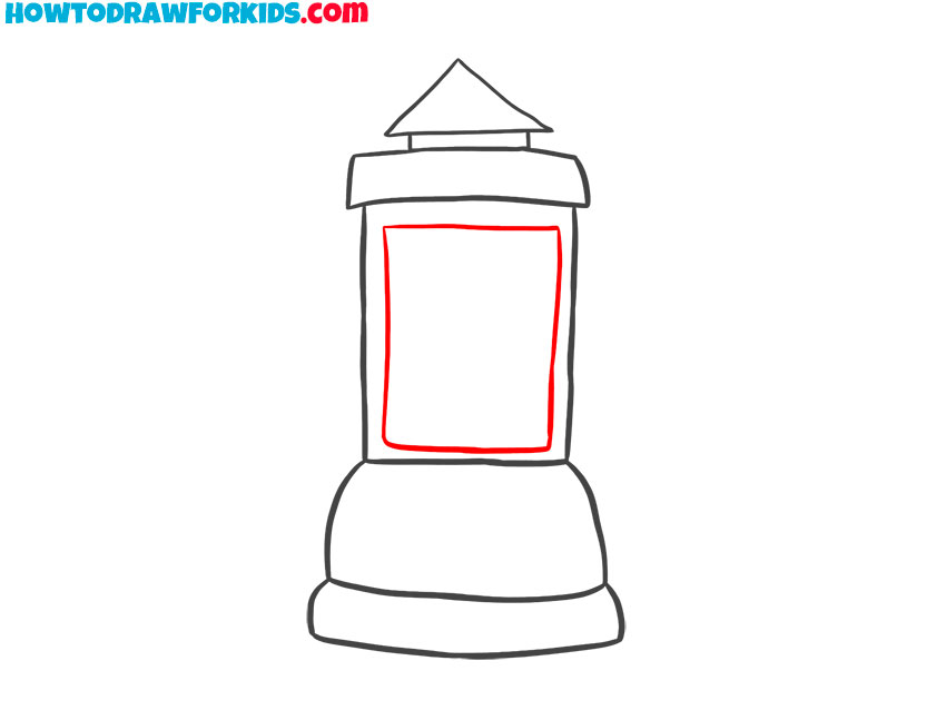 how to draw a small lantern