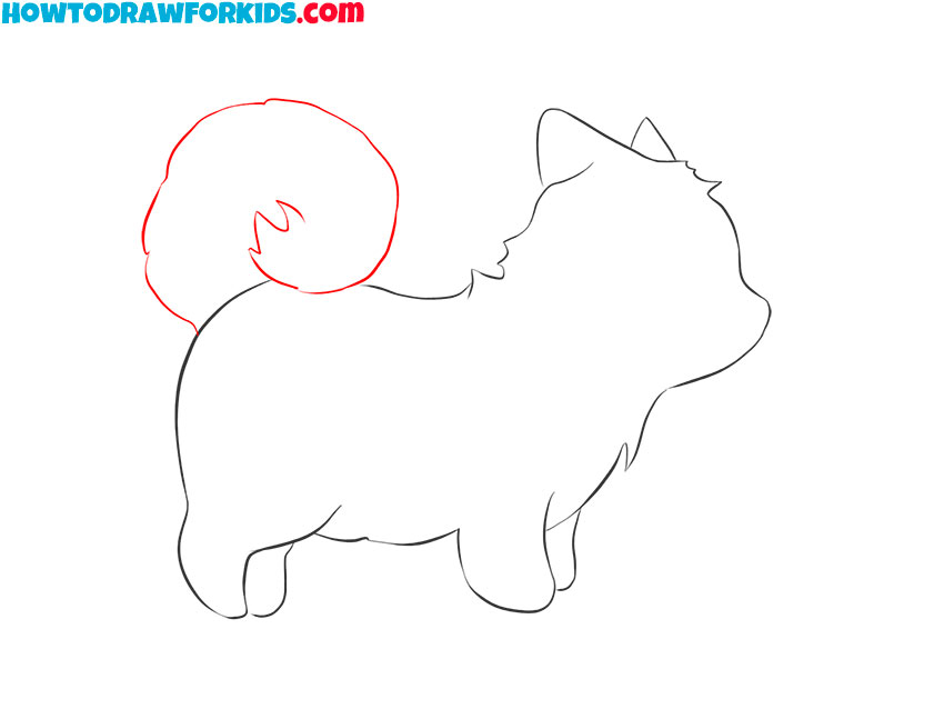 how to draw anime simple dog