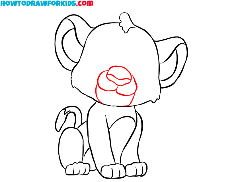 how to draw lion king disney