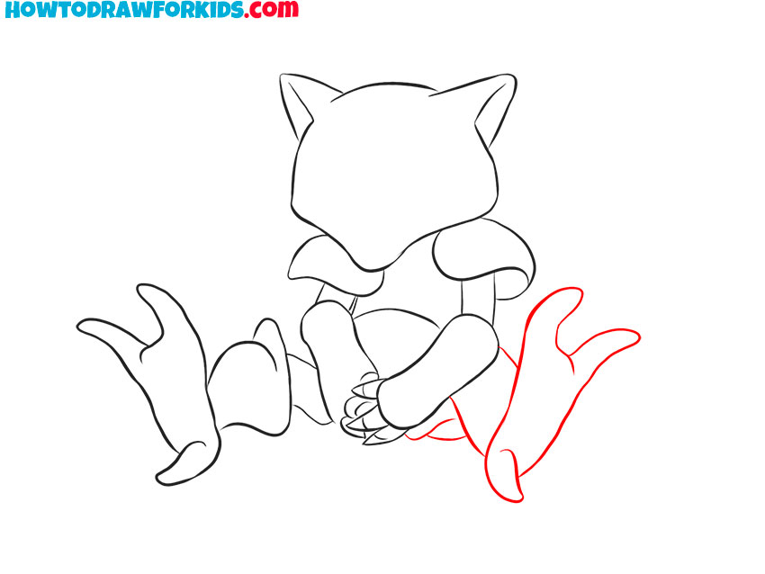 how to draw simple abra