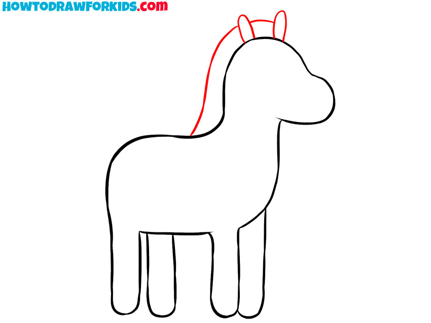 How to Draw a Zebra Easy - Easy Drawing Tutorial For Kids