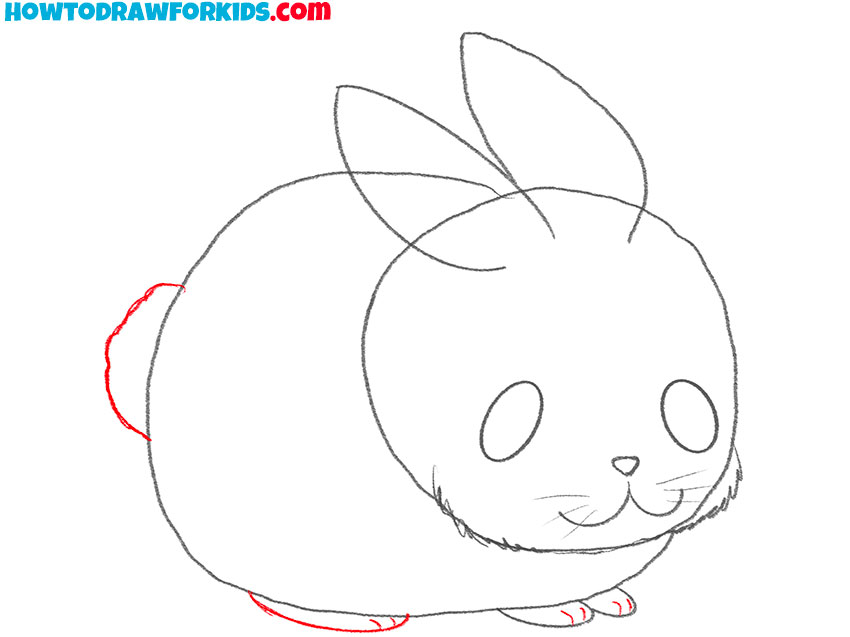 bunny drawing simple