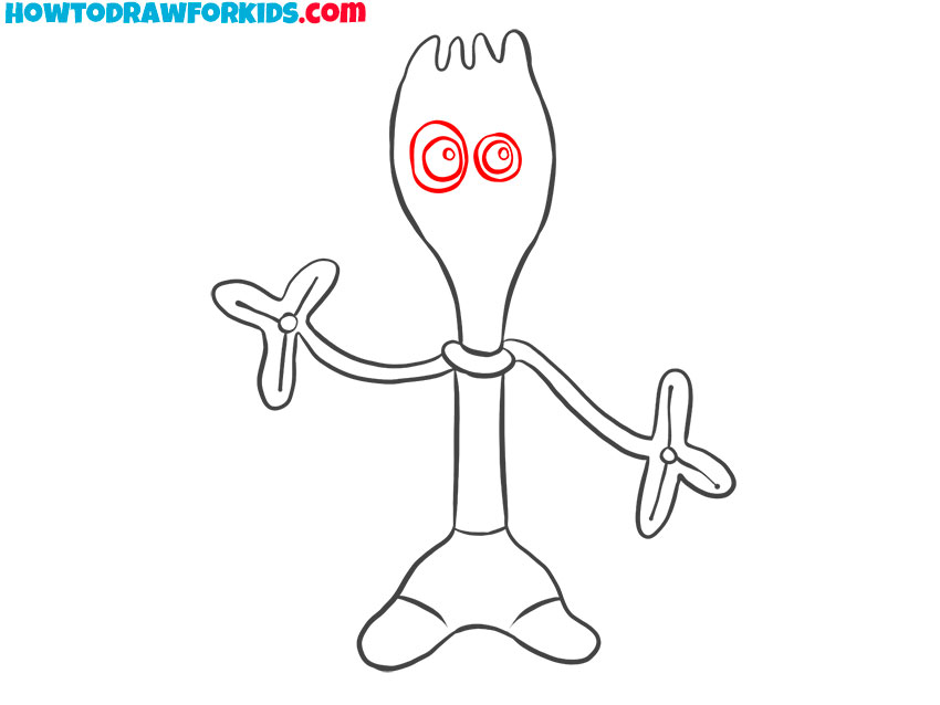 forky drawing lesson