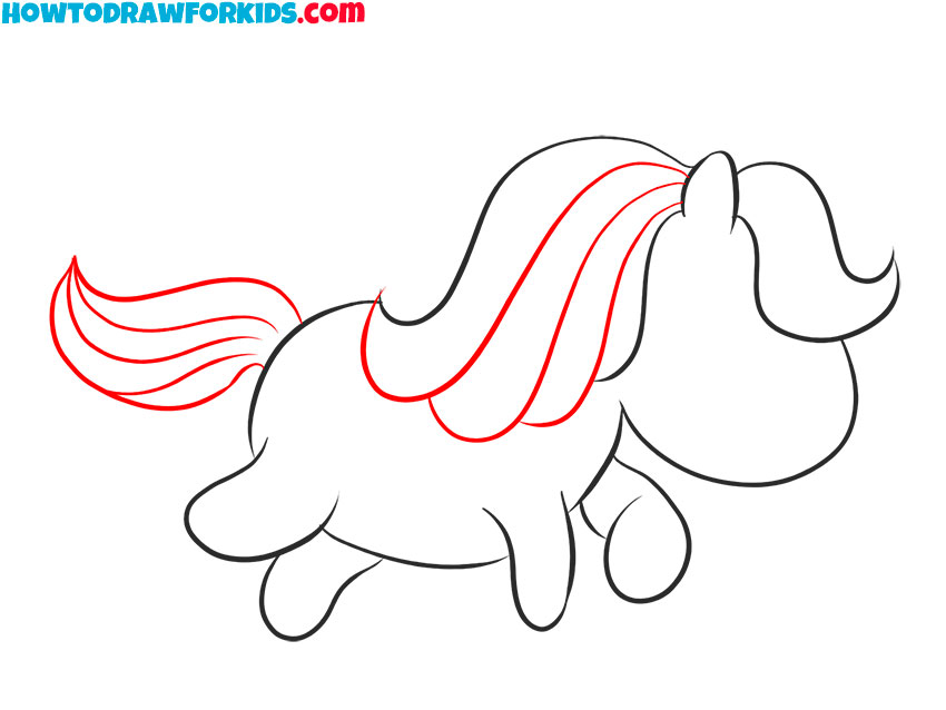 how to draw a pegasus unicorn step by step