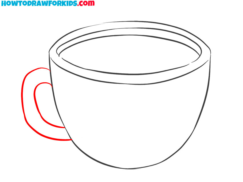 how to draw cute hot cocoa