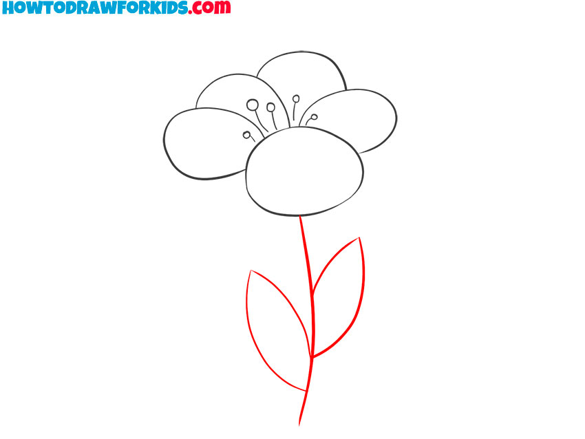 pretty small flower drawing