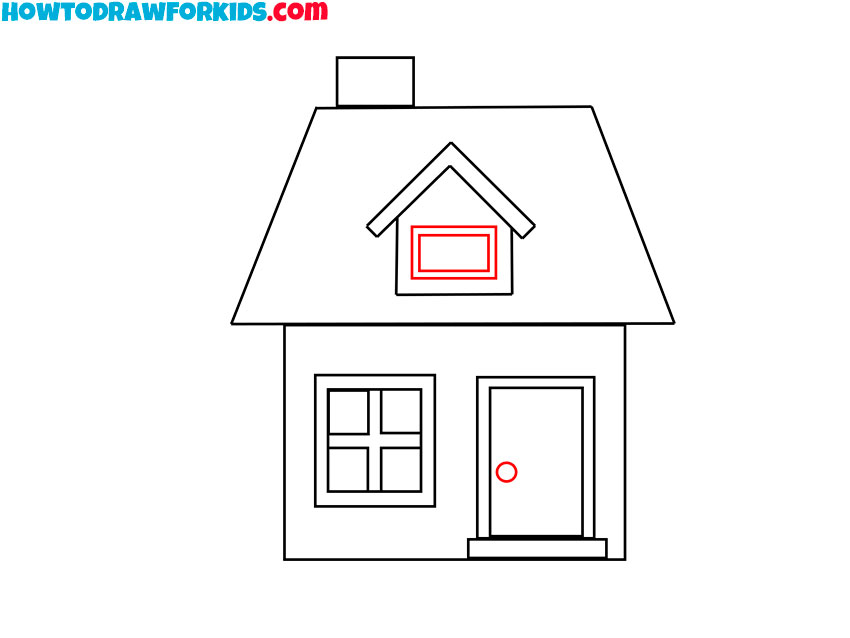 simple house drawing tutorial for beginners