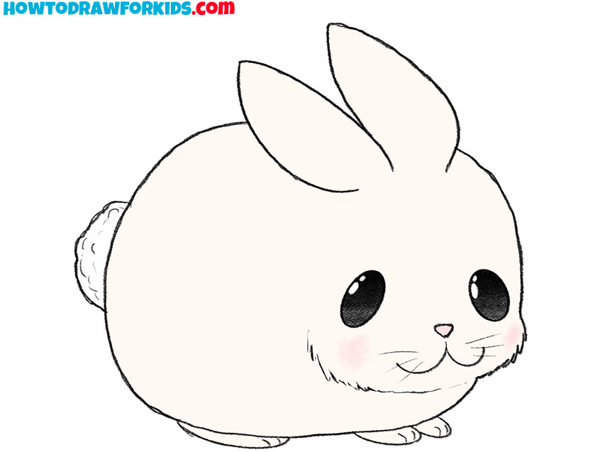 bunny drawing cartoon