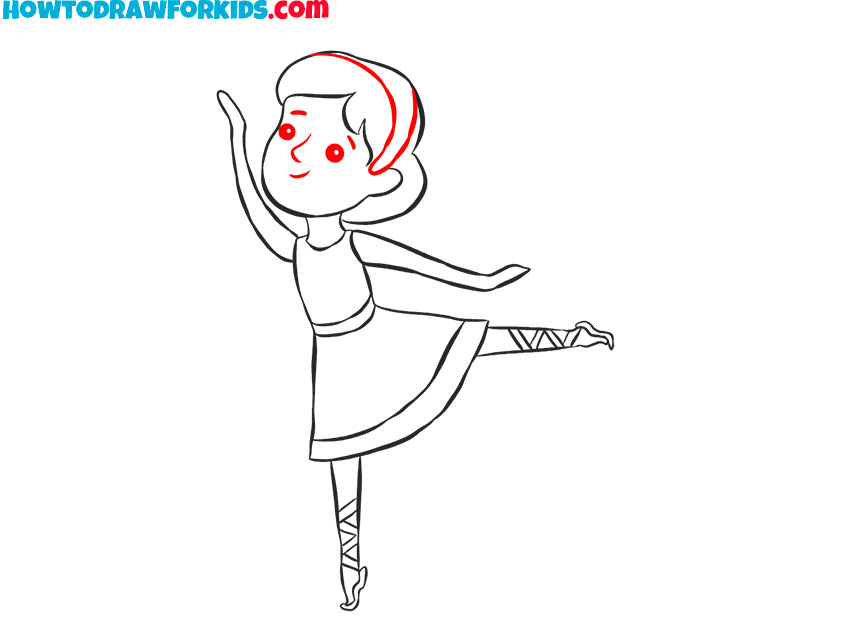 simple dancer drawing