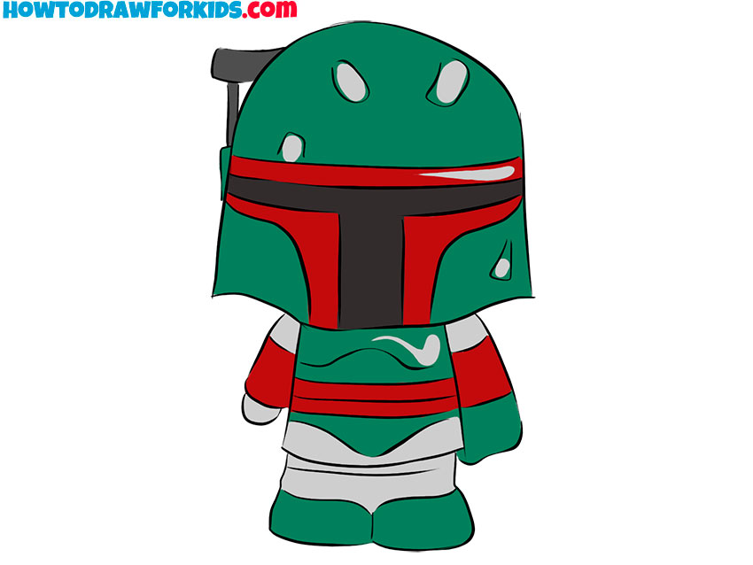 how to draw boba fett star wars