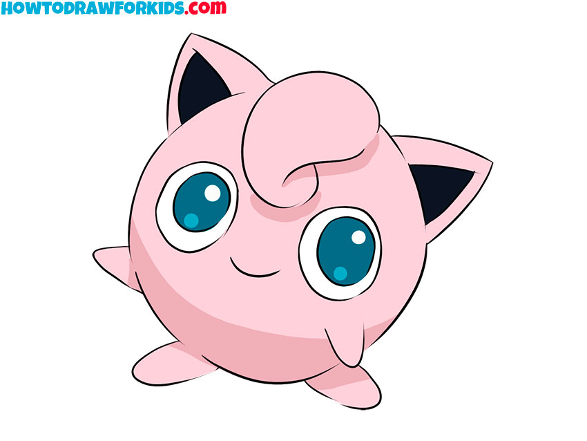 How to Draw Jigglypuff Easy Drawing Tutorial For Kids