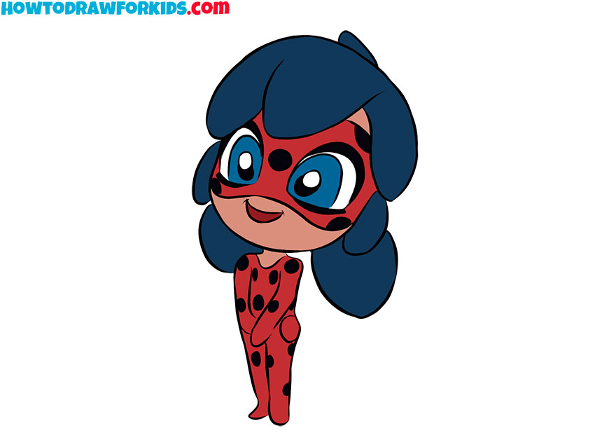 How to Draw Miraculous Ladybug - Easy Drawing Tutorial For Kids
