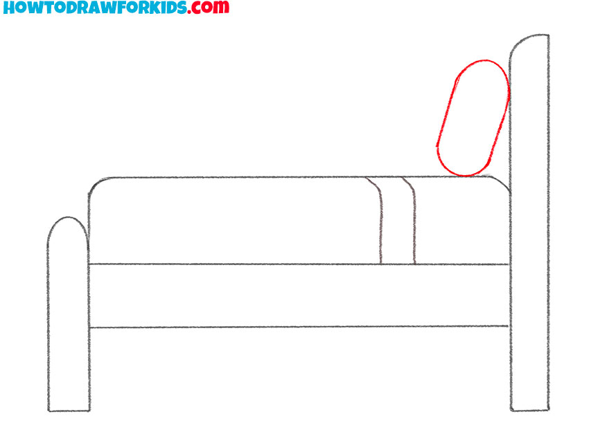 a bed drawing guide