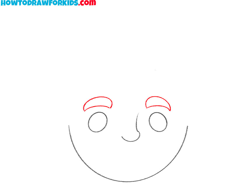 a face for kids drawing guide