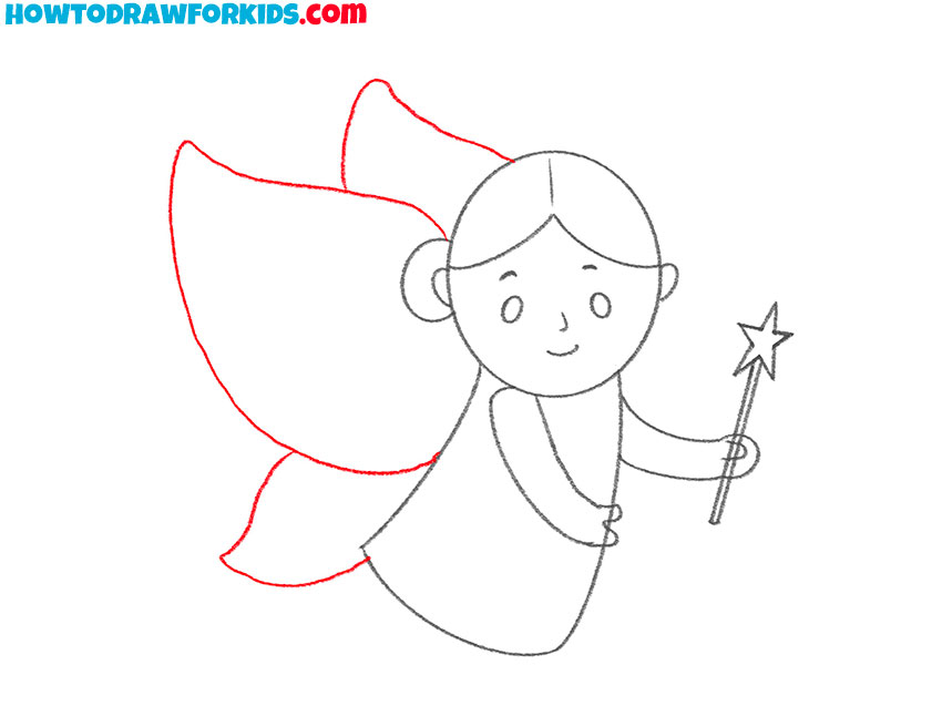 a fairy drawing guide