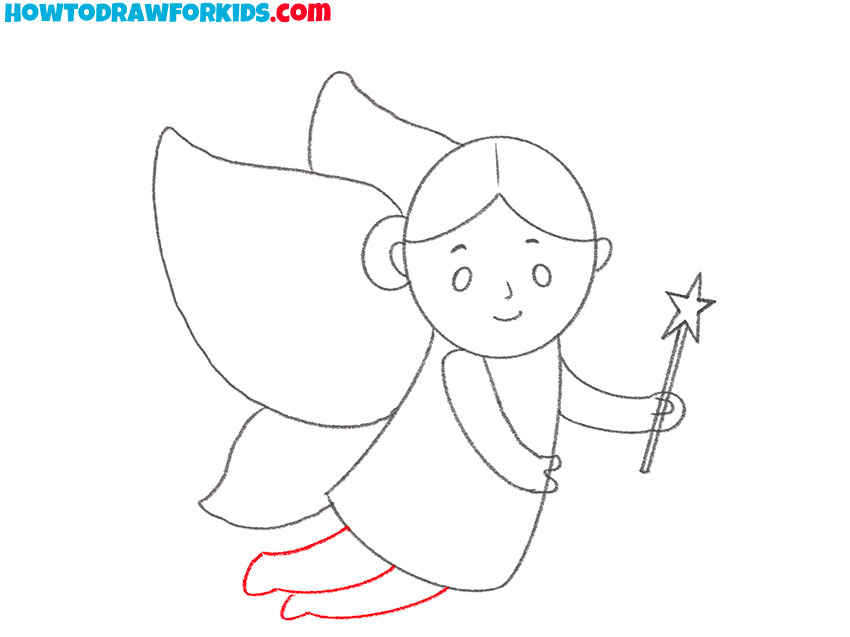 a fairy drawing tutorial