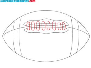 How to Draw an American Football - Easy Drawing Tutorial For Kids