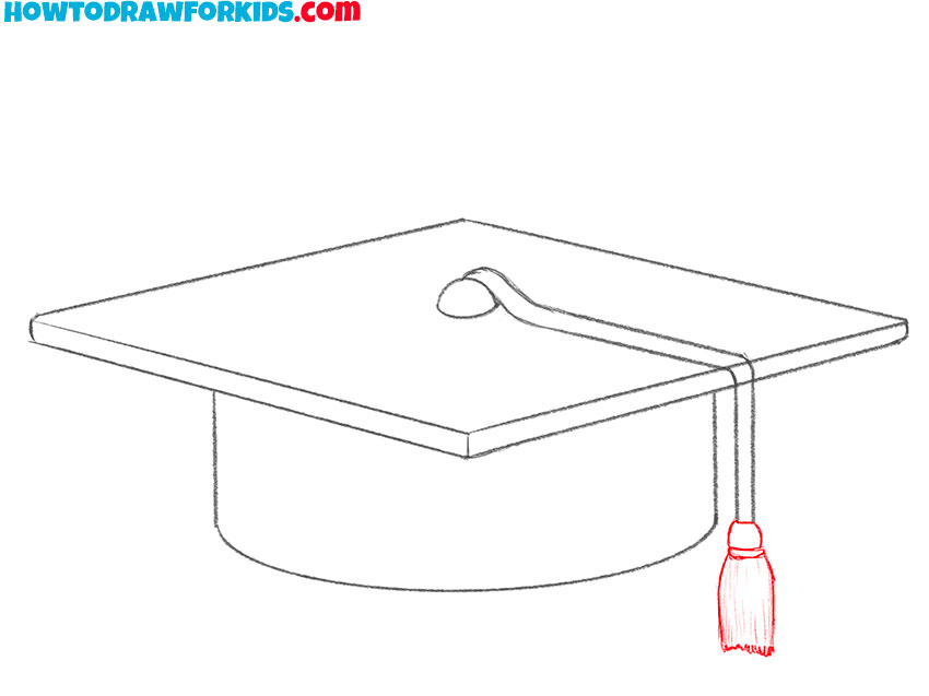 a graduation cap drawing tutorial