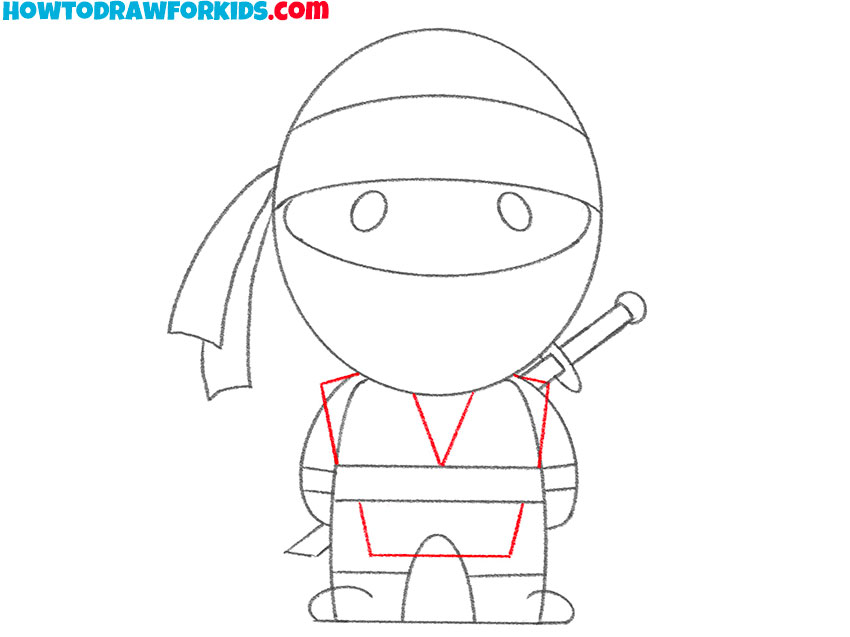 a ninja drawing tutorial