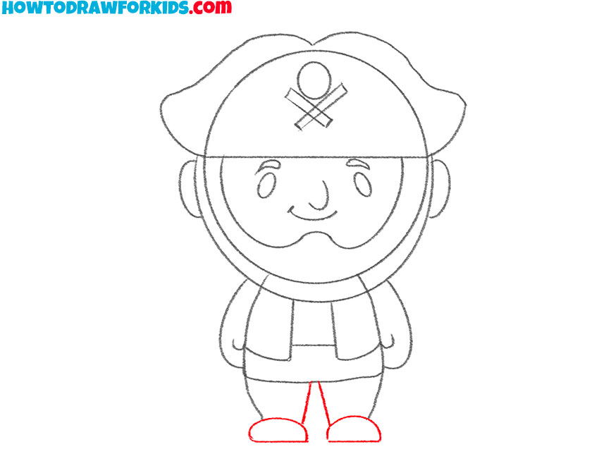How to Draw a Pirate - Easy Drawing Tutorial For Kids