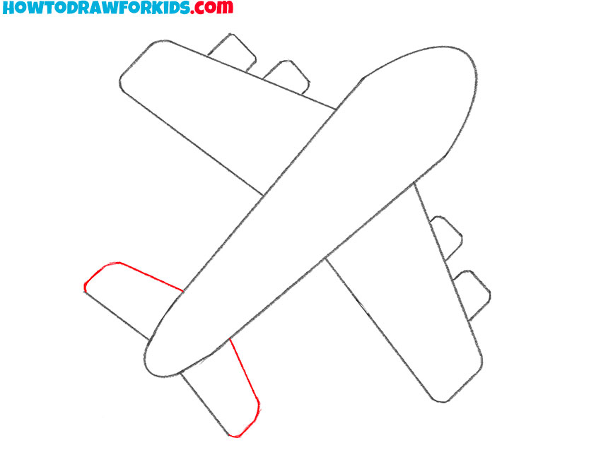 a plane drawing tutorial