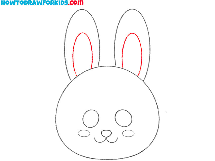 a rabbit face drawing tutorial