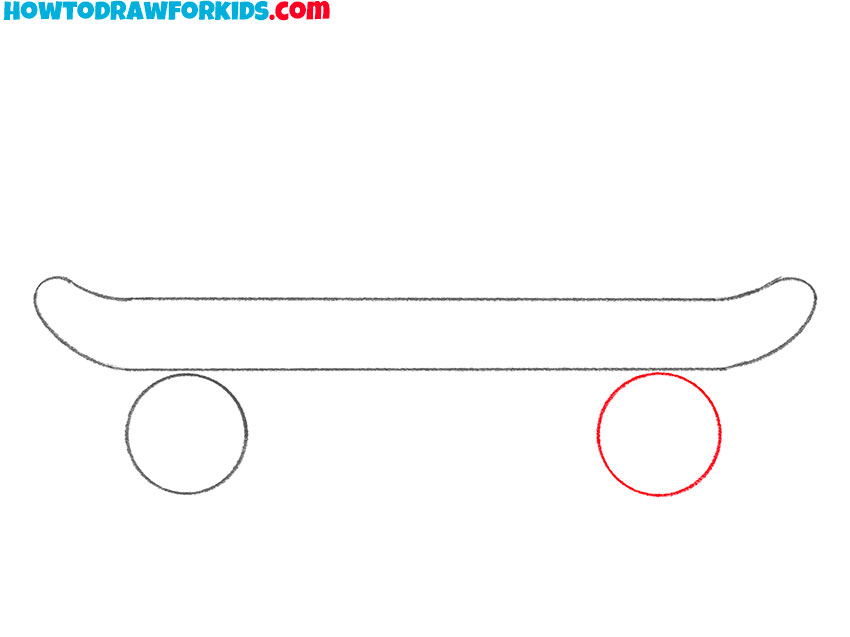 a skateboard drawing guide