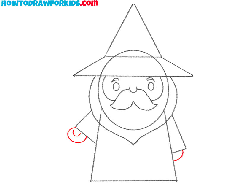 a wizard drawing guide